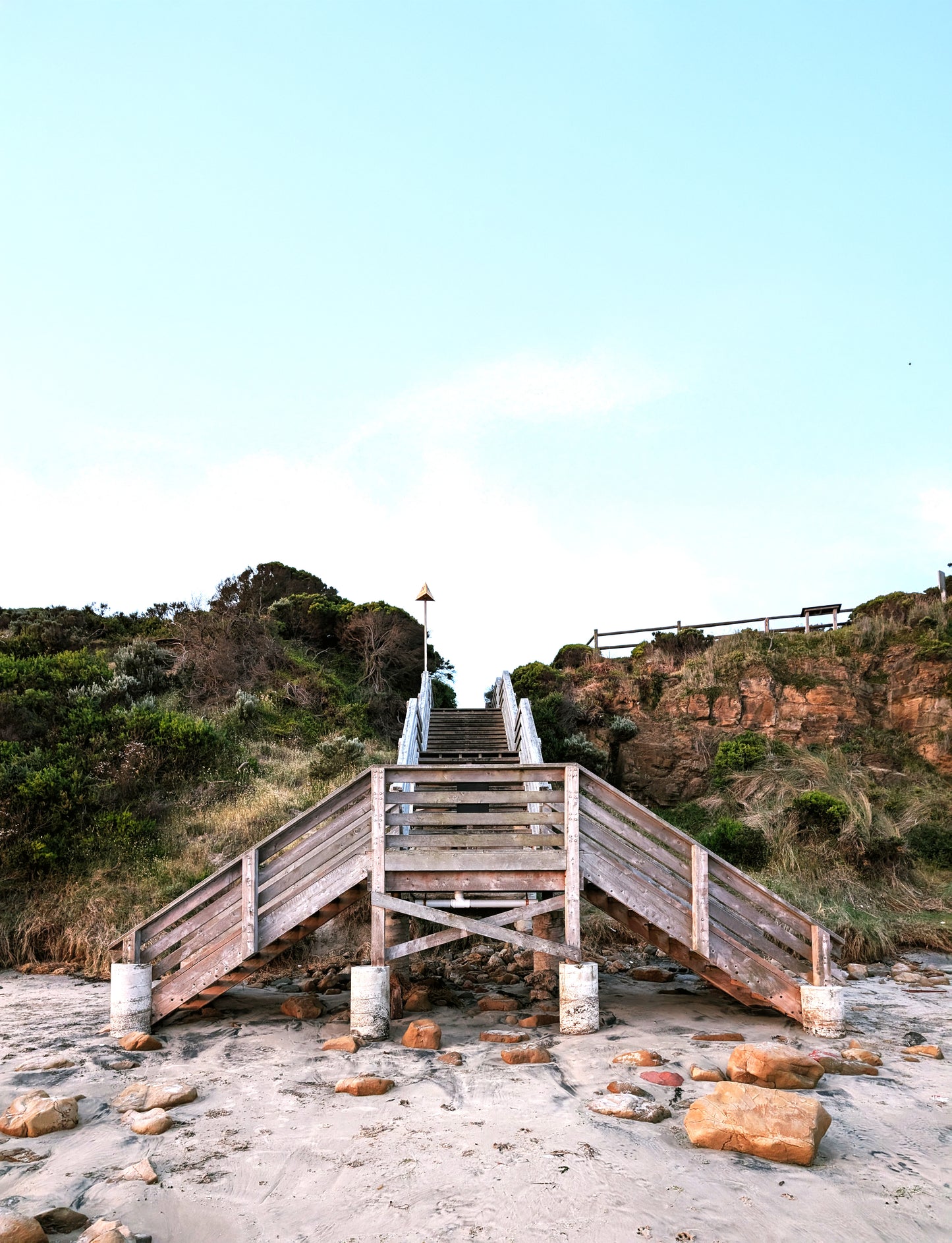 Coastal Beach Stairs