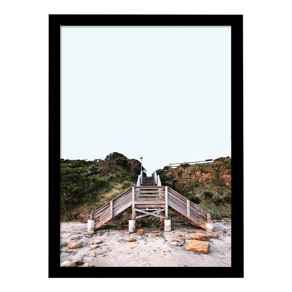 Coastal Beach Stairs