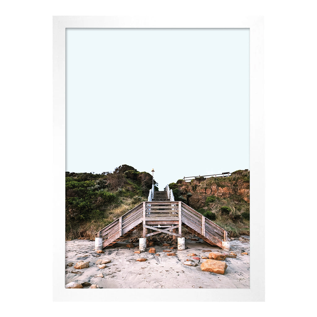 Coastal Beach Stairs